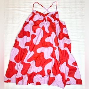 NWOT Ava & Viv lightweight crisscross strap dress